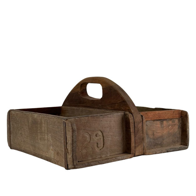 Reused låda med handtag