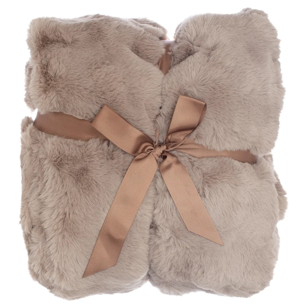 Pläd Misty Taupe
